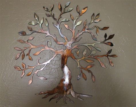 Tree of Life Metal Wall Art – Symbolic Home Decor